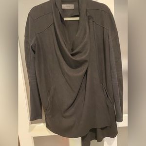 Blanknyc suede cardigan